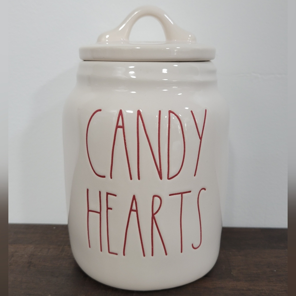 Rae Dunn Small Candy Hearts Canister